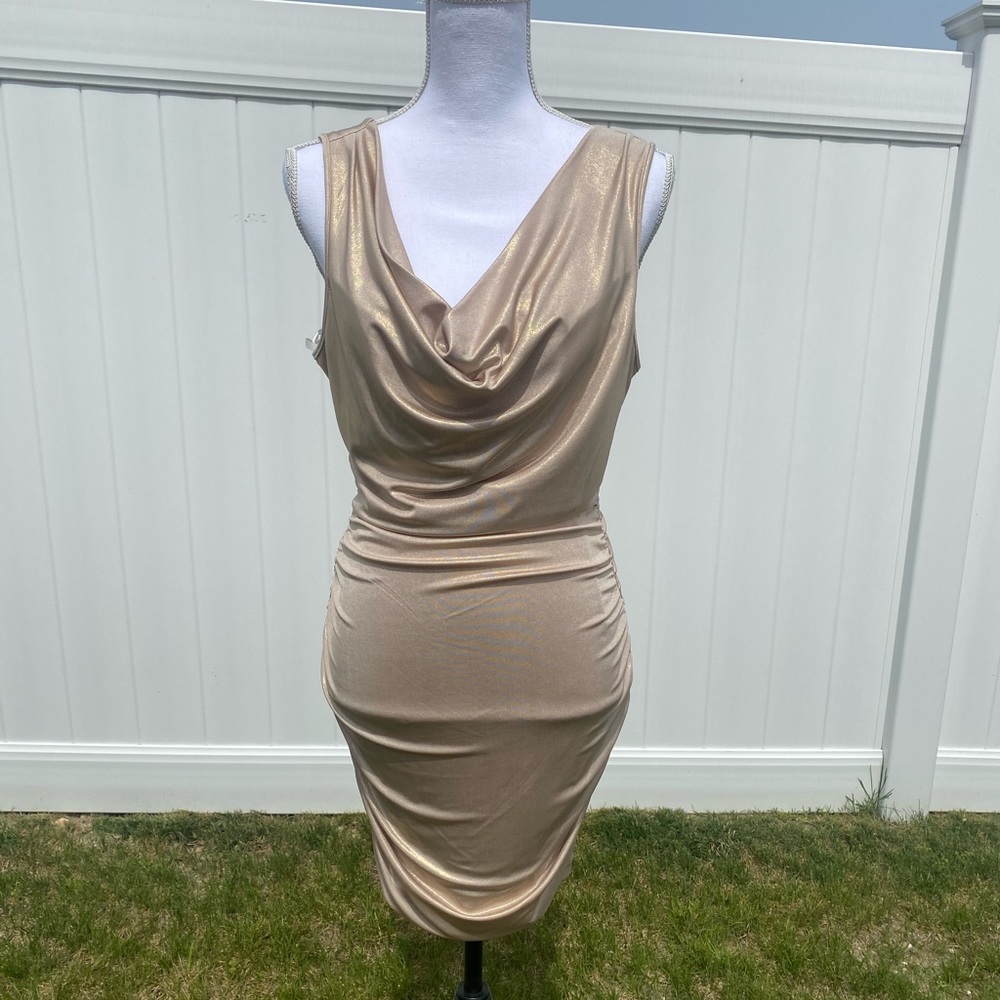 Brand new large gold dress